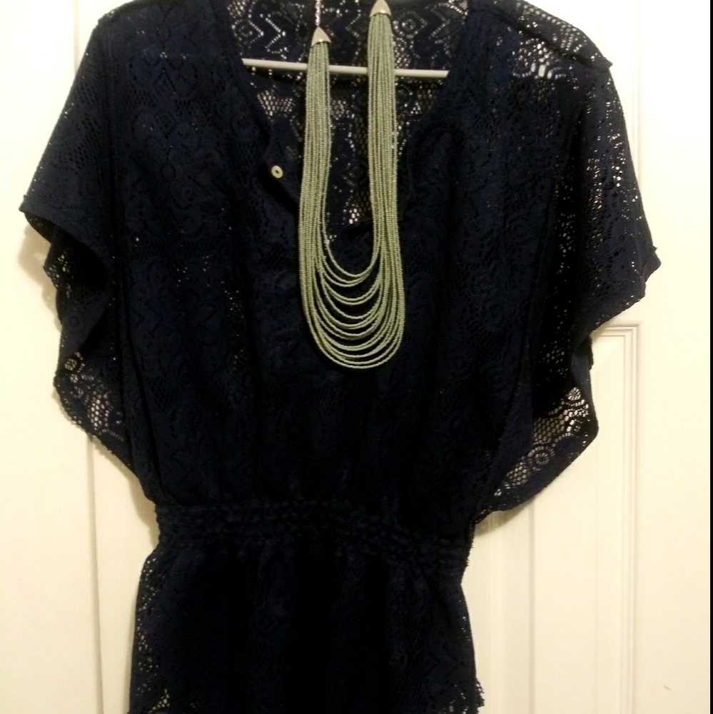 Top and necklace